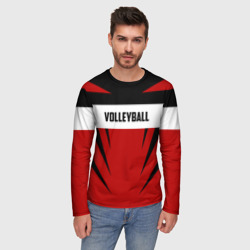 Мужской лонгслив 3D Volleyball - фото 2