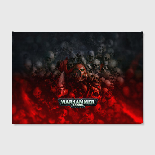 Холст прямоугольный Warhammer 40000: Dawn Of War, цвет 3D печать - фото 2