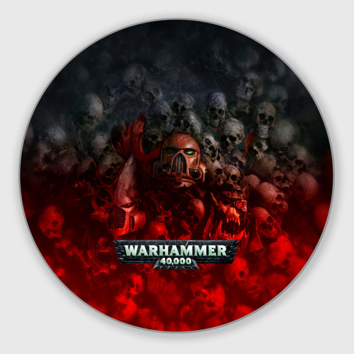 Круглый коврик для мышки Warhammer 40000: Dawn Of War