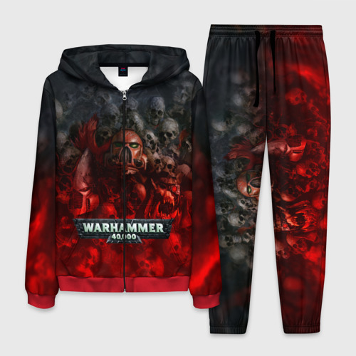 Мужской костюм 3D Warhammer 40000: Dawn Of War, цвет красный