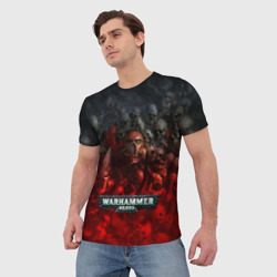 Мужская футболка 3D Warhammer 40000: Dawn Of War - фото 2