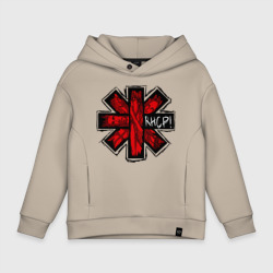 Детское худи Oversize хлопок Red Hot Chili Peppers logo