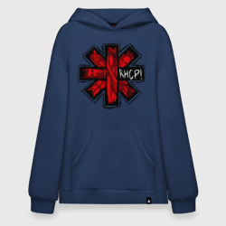 Худи SuperOversize хлопок Red Hot Chili Peppers logo