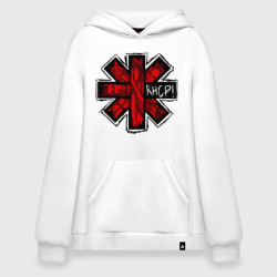 Худи SuperOversize хлопок Red Hot Chili Peppers logo