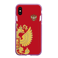 Чехол для iPhone XS Max матовый Сборная России 2018 Exclusive