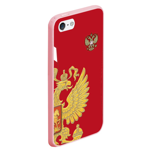 Чехол для iPhone 5/5S матовый Сборная России 2018 Exclusive - фото 3