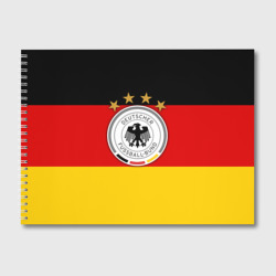 Альбом для рисования Сборная Германии флаг