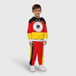 Детский костюм с толстовкой 3D Сборная Германии флаг - фото 2
