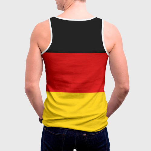 Мужская майка 3D Сборная Германии флаг - фото 4