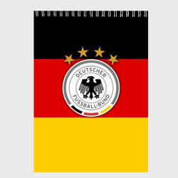 Скетчбук Сборная Германии флаг