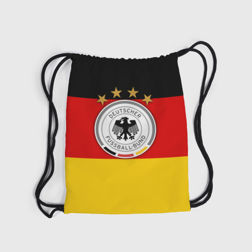 Рюкзак-мешок 3D Сборная Германии флаг - фото 6