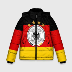 Зимняя куртка для мальчиков 3D Сборная Германии флаг