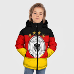 Зимняя куртка для мальчиков 3D Сборная Германии флаг - фото 2