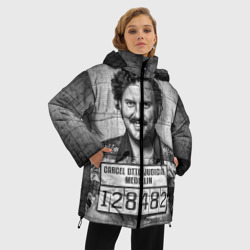 Женская зимняя куртка Oversize Пабло Эскобар - фото 2