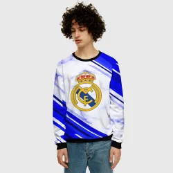 Мужской свитшот 3D Real Madrid - фото 3