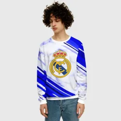 Мужской свитшот 3D Real Madrid - фото 3