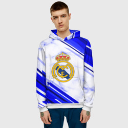 Мужская толстовка 3D Real Madrid - фото 2