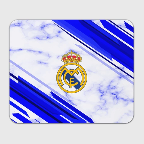 Прямоугольный коврик для мышки Real Madrid