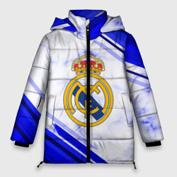 Женская зимняя куртка Oversize Real Madrid