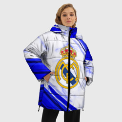 Женская зимняя куртка Oversize Real Madrid - фото 2