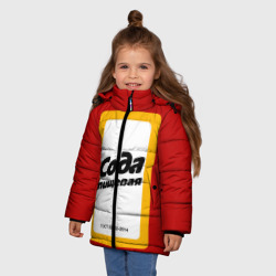 Зимняя куртка для девочек 3D Вечный дизайн сода - фото 2