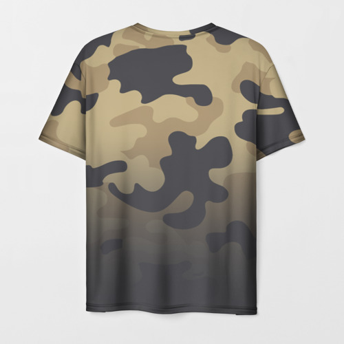 Мужская футболка 3D Camouflage - Series 1, цвет 3D печать - фото 2