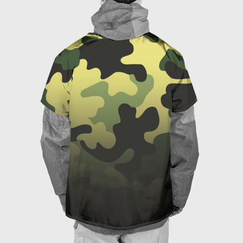 Накидка на куртку 3D Camouflage - Series 3, цвет 3D печать - фото 2