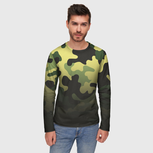 Мужской лонгслив 3D Camouflage - Series 3 - фото 3