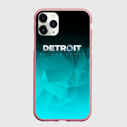 Чехол для iPhone 11 Pro Max матовый Detroit Become Human