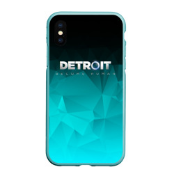 Чехол для iPhone XS Max матовый Detroit Become Human