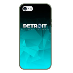 Чехол для iPhone 5/5S матовый Detroit Become Human