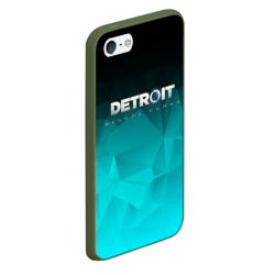 Чехол для iPhone 5/5S матовый Detroit Become Human - фото 2