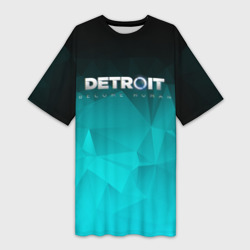 Платье-футболка 3D Detroit Become Human