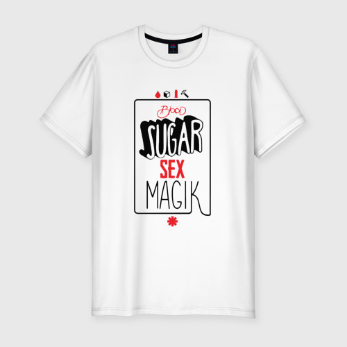 Мужская футболка хлопок Slim Blood sugar sex magik - RHCP