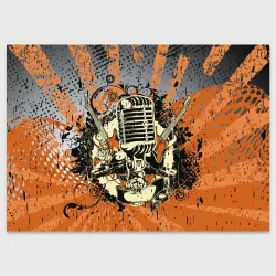 Поздравительная открытка Microphone