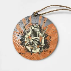Деревянная игрушка круг Microphone