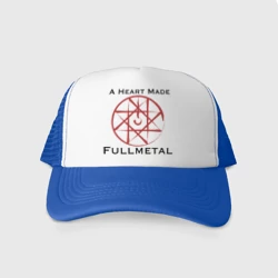 Кепка тракер с сеткой Стальной Алхимик