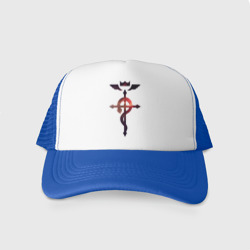 Кепка тракер с сеткой Стальной Алхимик