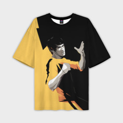 Мужская футболка oversize 3D Bruce Lee