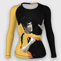 Женский рашгард 3D Bruce Lee