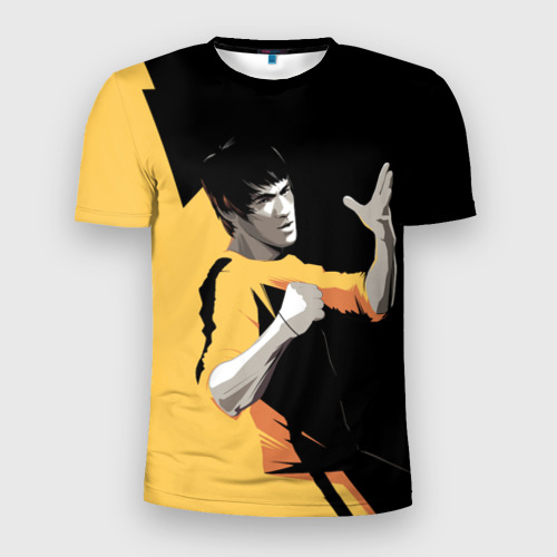 Мужская футболка 3D Slim Bruce Lee, цвет 3D печать