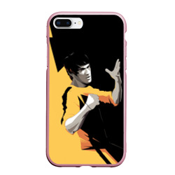 Чехол для iPhone 7Plus/8 Plus матовый Bruce Lee