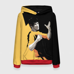 Женская толстовка 3D Bruce Lee