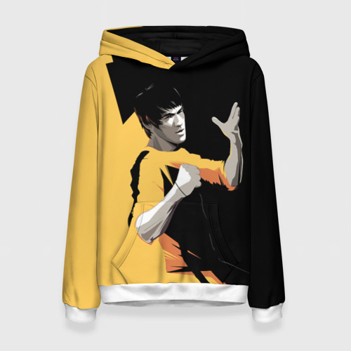 Женская толстовка 3D Bruce Lee, цвет 3D печать