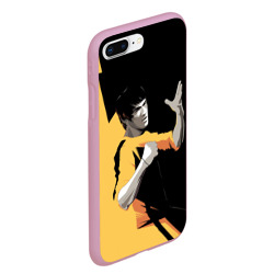 Чехол для iPhone 7Plus/8 Plus матовый Bruce Lee - фото 2