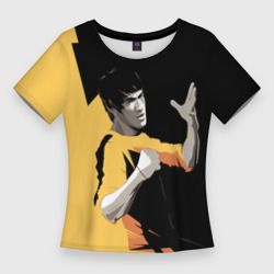 Женская футболка 3D Slim Bruce Lee