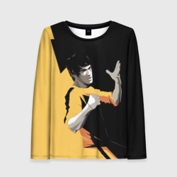 Женский лонгслив 3D Bruce Lee