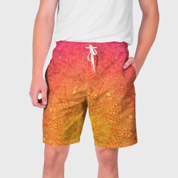 Мужские шорты 3D Солнечные мандалы