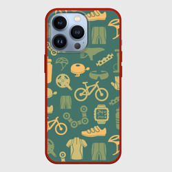 Чехол для iPhone 13 Pro Велосипедист