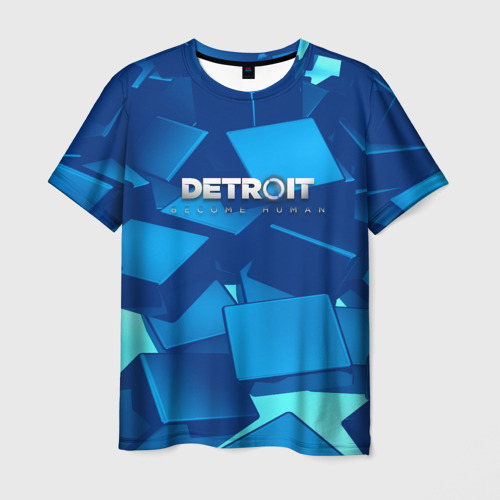 Мужская футболка 3D Detroit:become human, цвет 3D печать